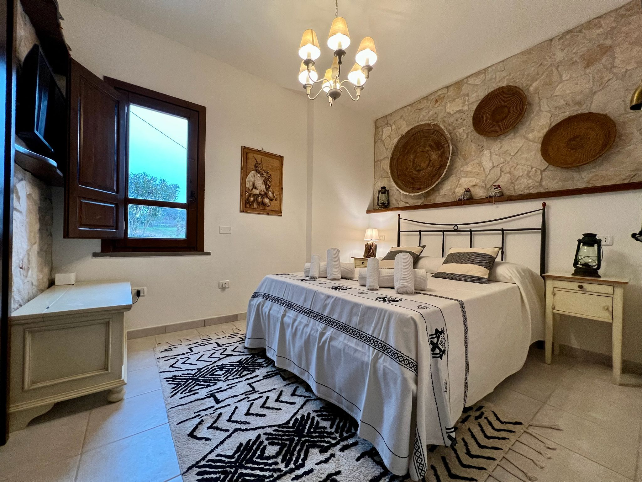 Veranda esterna di Villa Tatiana